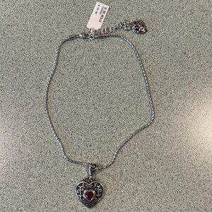 Brighton Jewelry Go Red Necklace